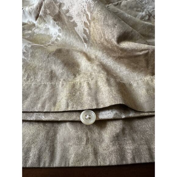 RALPH LAUREN WESTON PARK ATTLEY ( GOLD) KING SHAM PILLOWCASE FLORAL - Picture 9 of 15